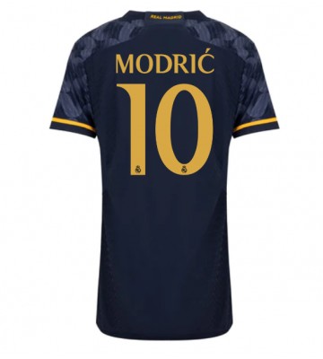 Maillot de foot Real Madrid Luka Modric #10 Extérieur Femmes 2023-24 Manches Courte